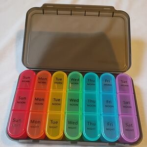 New Three Times A Day Pill Containers